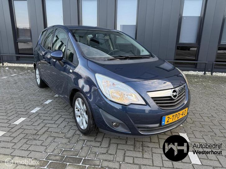 Opel Meriva 1.4 Turbo Cosmo Airco Cruisecontrol Nieuwe APK, Auto's, Opel, Bedrijf, Te koop, Meriva, ABS, Airbags, Airconditioning