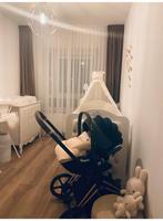 Bopita babybed gecapitonneerd incl meegroei voor peuter, Ophalen