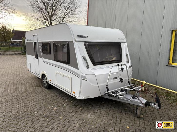 Eriba Exciting 400 Reich mover, fietsenrek, Caravans en Kamperen, Caravans, Bedrijf, tot en met 3, 1000 - 1250 kg, Treinzit, Eriba