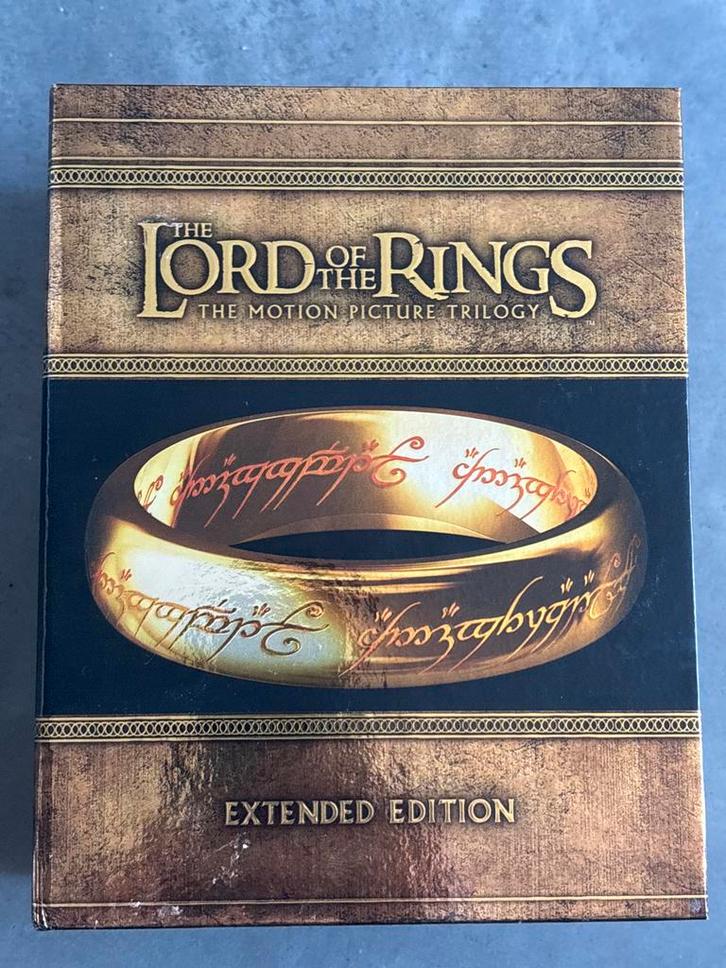 Lord Of The Rings Trilogy Extended Blu-ray Boxset, Cd's en Dvd's, Blu-ray, Zo goed als nieuw, Science Fiction en Fantasy, Boxset