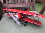 blikken vliegtuig, de rode baron, Antiek en Kunst, Ophalen of Verzenden
