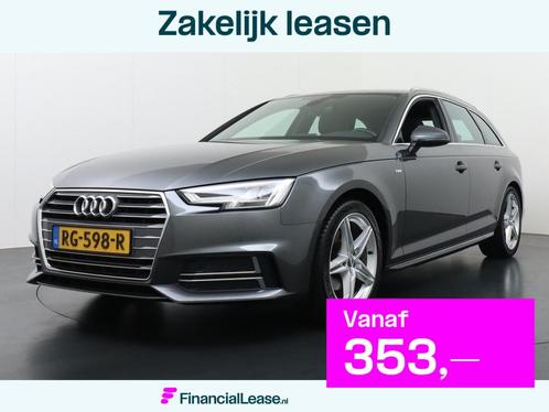 Audi A4 Avant 1.4 TFSI Sport S line edition Trekhaak S-Line, Auto's, Audi, Bedrijf, Lease, Financial lease, A4, ABS, Airbags, Airconditioning