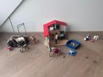 Schleich set 42502 & 42104 + extra dieren, Ophalen, Zo goed als nieuw