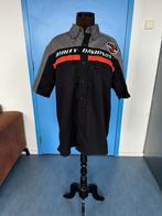 VINTAGE Harley Davidson Shirt Button-Up  Biker Motorcycle, Kleding | Heren, Overhemden, Verzenden, Zo goed als nieuw, Zwart