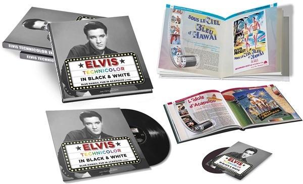 Elvis Presley - Technicolor in Black & White + 10" en CD, Boeken, Muziek, Nieuw, Artiest, Ophalen of Verzenden