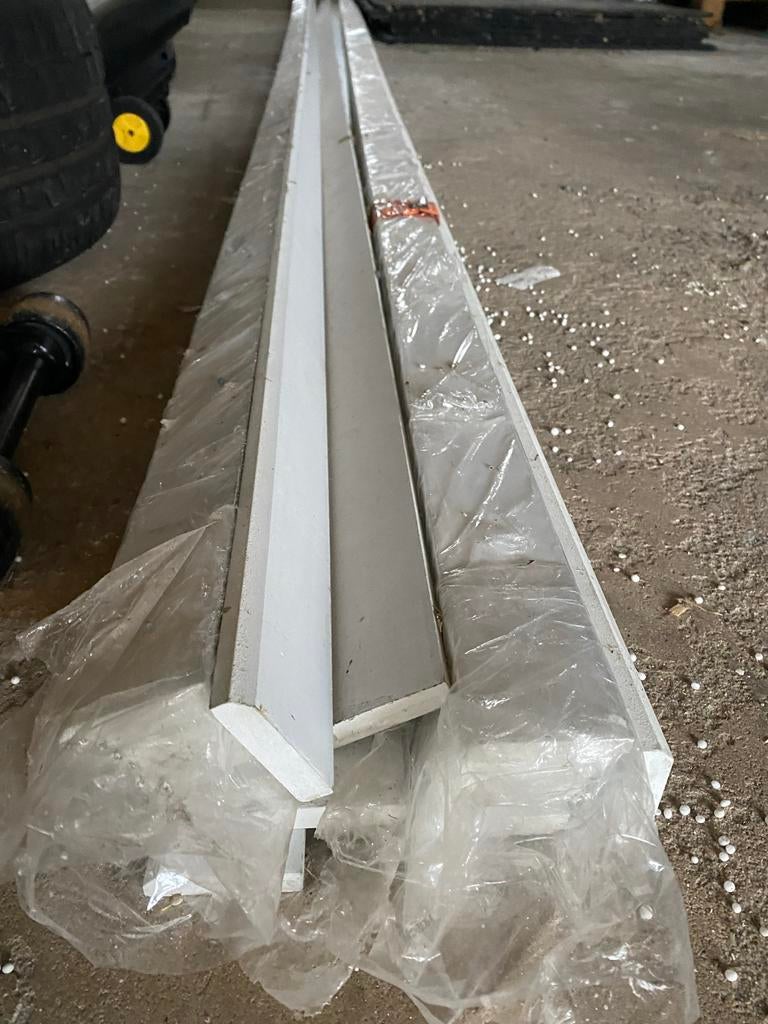 MDF Gegronde Plinten - 5cm Hoog, 5m Lengte, Ophalen, Nieuw, Mdf, 250 cm of meer