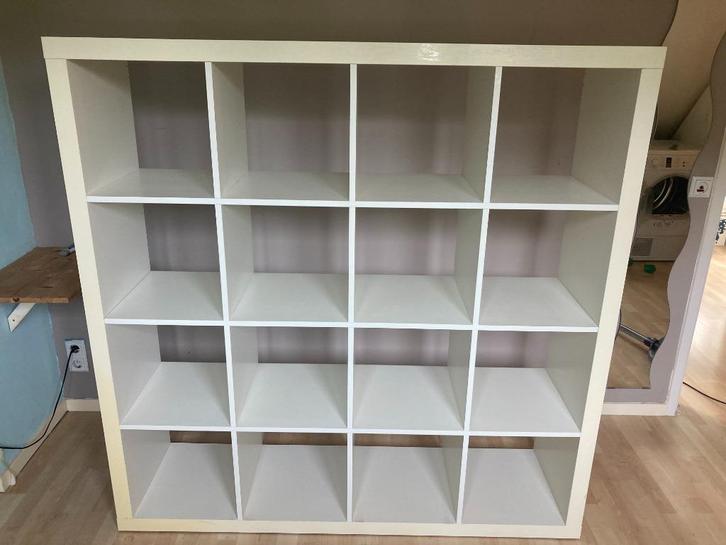IKEA – Kallax stelling kast of kamerscherm (16 vakken), Huis en Inrichting, Woonaccessoires | Kamerschermen, Gebruikt, Ophalen