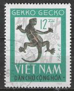 Noord-Vietnam 1966 - Yvert 488 - Reptielen - 12 xu (ST), Verzenden, Zuidoost-Azië