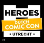 Een kaartje Heroes Dutch Comic Con 22-06 - €25, Twee personen