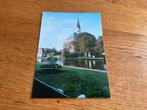 C1075) Woubrugge kerk, Verzamelen, Ansichtkaarten | Nederland, Ophalen of Verzenden