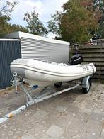 Zodiac cadet 330 ALU met suzuki 20 pk EFI, inclusief trailer, Watersport en Boten, Aluminium, Ophalen of Verzenden, Benzine, Minder dan 70 pk