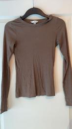 H&M truitje, Kleding | Dames, Tops, Maat 34 (XS) of kleiner, Bruin, Lange mouw, Zo goed als nieuw