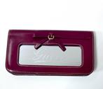 GUCCI Bordeaux rood spiegel clutch bag tas, Ophalen of Verzenden, Zo goed als nieuw, Rood, Avondtasje
