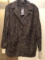 Colbert Jasje Wille NIEUW maat 52-54 bruin katoen wolmix, Kleding | Dames, Grote Maten, Bruin, Verzenden, Wille, Nieuw