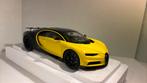 Bugatti Chiron yellow /black autoart 1.18, Hobby en Vrije tijd, Modelauto's | 1:18, Ophalen of Verzenden, Autoart, A, A