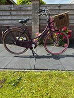 Transportfiets Batavus CNCTD Framemaat 55cm, met rietenmand., Fietsen en Brommers, Fietsen | Dames | Damesfietsen, Ophalen, Versnellingen
