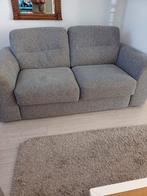 Grijs stoffe driezitsbank, Gebruikt, Minder dan 75 cm, 150 tot 200 cm, Driepersoons