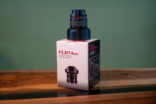 Nikon F Samyang 14mm F2.8 ED AS IF UMC Ultra Wide angle, Audio, Tv en Foto, Fotografie | Lenzen en Objectieven, Zo goed als nieuw