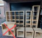 Set ikea Kallax/ expedit Vakkenkasten essenkleur, Huis en Inrichting, Ophalen, Zo goed als nieuw