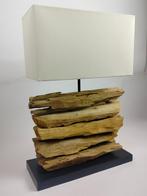 Lamp van drijfhout - Model 5, Huis en Inrichting, Ophalen of Verzenden, Nieuw, Hout, Minder dan 50 cm