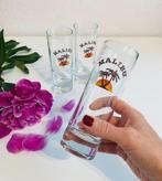 Malibu glas glazen 3x, Ophalen of Verzenden, Zo goed als nieuw, Overige typen