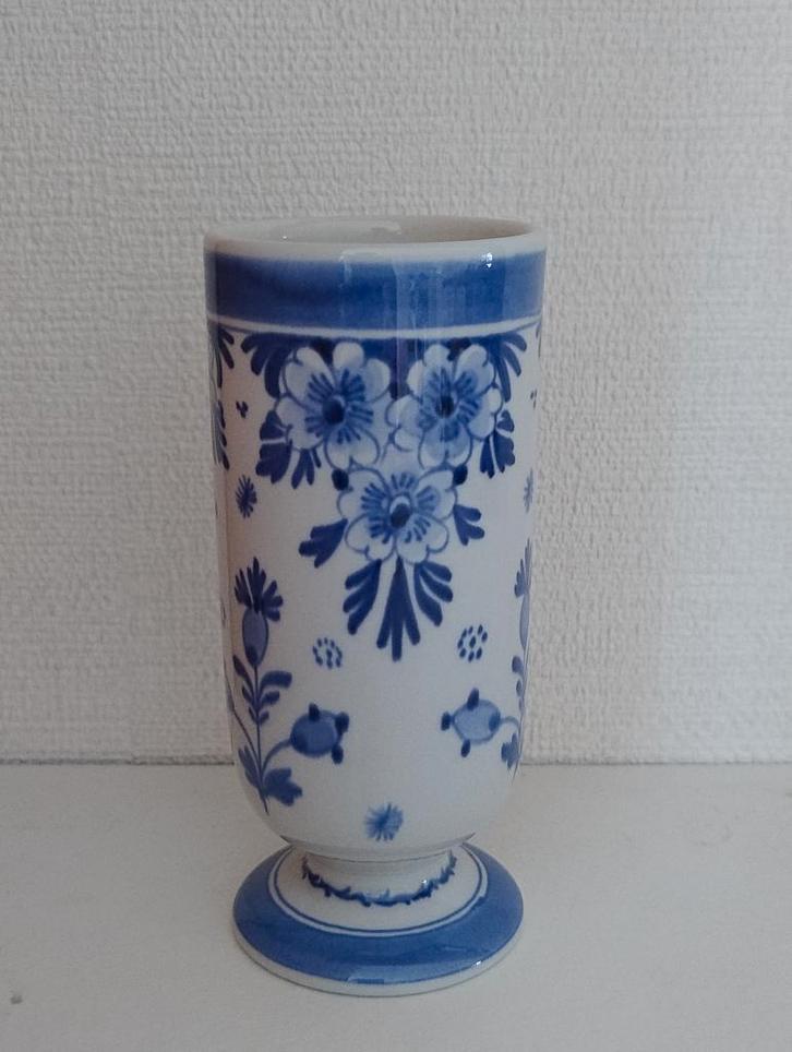 Porceleyne fles bekervaasje 11,5 cm, Antiek en Kunst, Antiek | Keramiek en Aardewerk, Ophalen of Verzenden