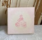 Brocante kartonnen doosje doopsuiker, Ophalen of Verzenden