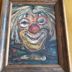 H ( Harry) Antheunis. Midcentury schilderij van een clown., Ophalen of Verzenden