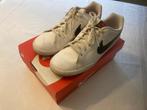 Nike court royale wit blauwe sneakers gympen maat eu 40!, Wit, Ophalen of Verzenden, Sneakers of Gympen, Gedragen