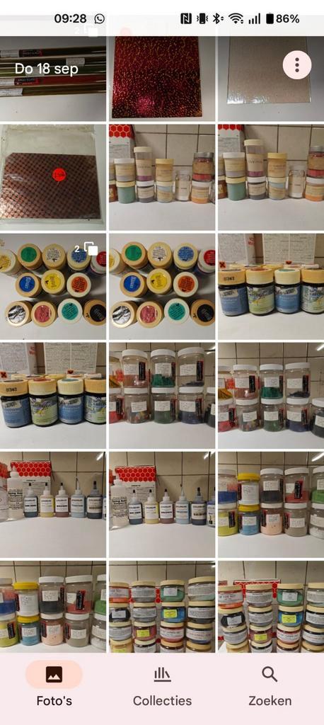 Glas Fusion Materialen, Hobby en Vrije tijd, Knutselen, Zo goed als nieuw, Materiaal, Ophalen of Verzenden