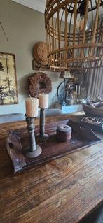 Landelijk sober dienblad, Ophalen of Verzenden, Rechthoekig, Hout