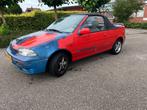 Suzuki Swift 1.3 Cabrio U9 1994 Rood, Auto's, Voorwielaandrijving, Stof, 4 cilinders, Cabriolet
