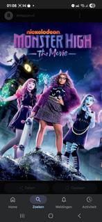 Gezocht: Monster High The Movie 1 & 2 (nl talig), Alle leeftijden, Verzenden, Zo goed als nieuw