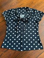 King Louie Noppenshirtje S, Ophalen of Verzenden, Zo goed als nieuw, Maat 36 (S), Zwart