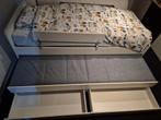 IKEA uitschuifbaar bed 90x200 met lades, Ophalen, Gebruikt, 180 cm of meer, 85 tot 100 cm