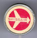 Swissair alu vliegmaatschappij speldje ( E_016a ), Verzamelen, Transport, Speldje of Pin, Zo goed als nieuw, Verzenden