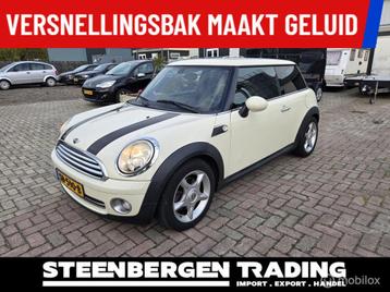 Mini Mini 1.6 One Salt 2010 VERSNELLINGSBAK MAAKT GELUID beschikbaar voor biedingen
