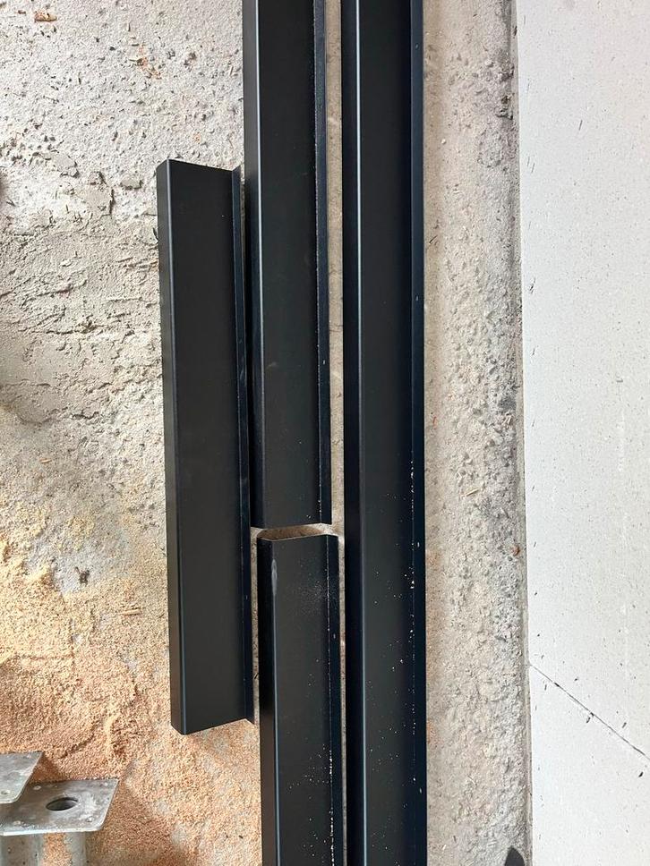 Aluminium Waterslag Zwart Poedercoat - Nieuw, Doe-het-zelf en Verbouw, Metalen, Nieuw, Aluminium, Ophalen