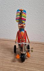 Duck Riding Tricycle Tin Toy - Happy Wanderer Classical Coll, Ophalen of Verzenden