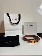 Celine Triomphe Belt/Riem - Bruin, Kleding | Dames, Ophalen of Verzenden, Zo goed als nieuw, Zwart, 100 cm of meer