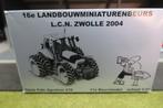 Siku Deutz Fahr Agrotron 210 tractor LCN Beursmodel 2004, Hobby en Vrije tijd, Modelauto's | 1:32, Ophalen of Verzenden, SIKU