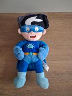 Knuffel Hema superheld blauw cape L158, Ophalen of Verzenden, Zo goed als nieuw