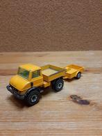 Siku Unimog met aanhanger, Hobby en Vrije tijd, Modelauto's | 1:50, Ophalen of Verzenden, Gebruikt, Bus of Vrachtwagen, SIKU