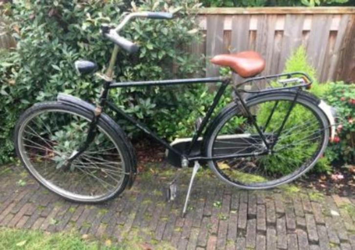 Oldtimer: Juncker Elegant. Framemaat is 57 cm., Fietsen en Brommers, Fietsen | Oldtimers, 55 tot 59 cm, Jaren '50, Ophalen
