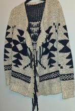 Vest Franjes Gouden Glitters S/M, Ophalen of Verzenden, Zo goed als nieuw, Maat 36 (S), Beige