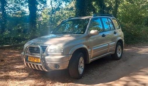 Suzuki Grand Vitara 2.0 5D 2003 Beige, Auto's, Suzuki, Particulier, Grand Vitara, 4x4, Benzine, Euro 3, F, SUV of Terreinwagen