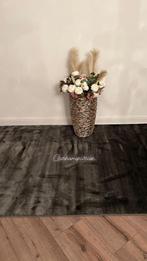 LAAGPOLIG VELVET VELOURS ANTRACIET LUXE VLOERKLEED ERIC KUST, Ophalen, 150 tot 200 cm, 200 cm of meer, Zo goed als nieuw