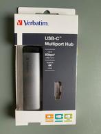 Nieuwe Verbatim USB-C Multiport Hub, Ophalen of Verzenden, Nieuw, USB-hub, Laptop