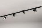 spots 150cm bedrijf keuken bank bed zwart of wit rails lamp, Nieuw, Ophalen of Verzenden