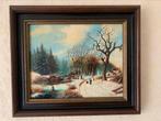 Winterlandschap, Antiek en Kunst, Ophalen of Verzenden